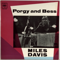 291. DAVIS, MILES-PORGY AND BESS-1958-ОРИГИНАЛЬНЫЙ ПРЕСС(МОНО) 1963 UK-CBS-NMINT/NMINT