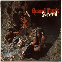 31. GRAND FUNK RAILROAD-SURVIVAL-1971-ОРИГИНАЛЬНЫЙ ПРЕСС 1973 USA-CAPITOL-NMINT/NMINT