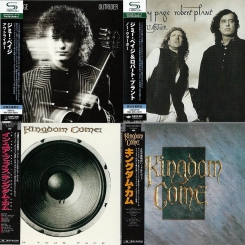 221. 4CD - ROBERT PLANT,JIMMY PAGE,KINGDOM COME-CD JAPAN MINI VINYL-NMINT/NMINT