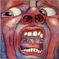 42. KING CRIMSON- IN THE COURT OF THE CRIMSON KING-1969-ORIGINAL PRESS 1975-HOLLAND-ISLAND-NMINT/NMINT 