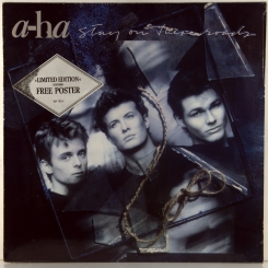 78. A-HA-STAY ON THESE ROADS (+POSTER)-1988-ПЕРВЫЙ ПРЕСС UK/EU GERMANY-NMINT/NMINT