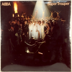 244. ABBA-SUPER TROUPER-1980-ПЕРВЫЙ ПРЕСС SWEDEN-POLAR-NMINT/NMINT