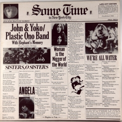 23. LENNON, JOHN & YOKO ONO-SOME TIME IN NEW YORK CITY-1972-ПЕРВЫЙ ПРЕСС UK-APPLE-NMINT/NMINT