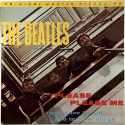 100. BEATLES-PLEASE PLEASE ME (HALFSPEED MASTERED)-1963-ПЕРЕИЗДАНИЕ 1981 USA-MOBILE FIDELITY SOUND LAB-NMINT/NMINT