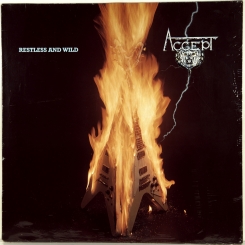 96. ACCEPT-RESTLESS AND WILD-1982-ПЕРВЫЙ ПРЕСС GERMANY-BRAIN-NMINT/NMINT
