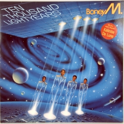 145. BONEY M-10.000 LIGHTYEARS-1984-первый пресс germany-hansa-nmint/nmint