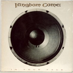 123. KINGDOM COME-IN YOUR FACE-1989-ПЕРВЫЙ ПРЕСС UK-POLYDOR-NMINT/NMINT