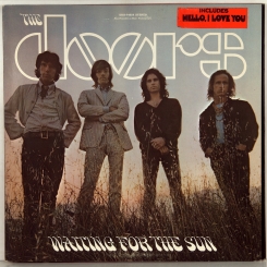 7. DOORS-WAITING FOR THE SUN-1968-FIRST PRESS USA-ELEKTRA-NMINT/NMINT