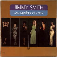 140. SMITH,JIMMY-ANY NUMBER CAN WIN (MONO)-1963- ПЕРВЫЙ ПРЕСС USA-VERVE-NMINT/NMINT