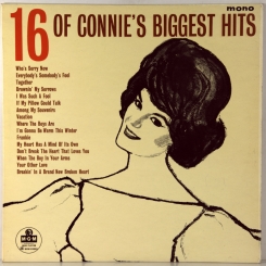 90. CONNIE FRANCIS-16 OF CONNIE'S BIGGEST HITS-1963-FIRST PRESS UK-MGM-NMINT/NMINT