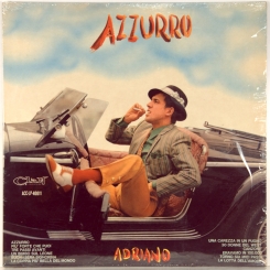 247. CELENTANO, ADRIANO-UNA CAREZZA IN UN PUGNO/AZZURRO-1968-ПЕРВЫЙ ПРЕСС(ПРОМО) ITALY-CLAN-NMINT/NMINT