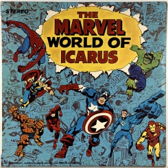 56. ICARUS-MARVEL WORLD OF ICARUS-1972-FIRST PRESS UK-PYE-NMINT/NMINT