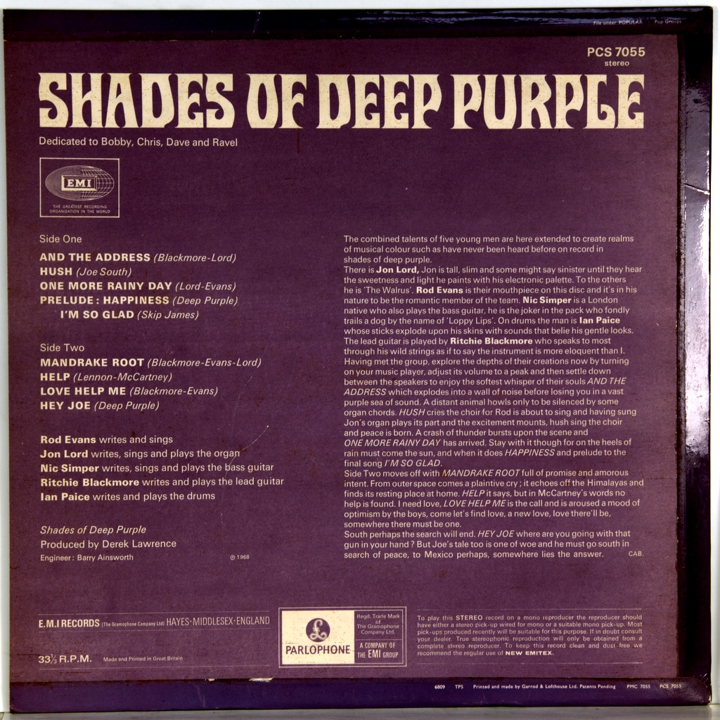 переводы песен deep purple