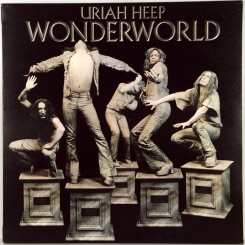 87. URIAH HEEP-WONDERWORLD-1974-ПЕРВЫЙ ПРЕСС UK-BRONZE-NMINT/NMINT