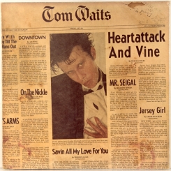 79. WAITS, TOM-HEARTATTACK AND VINE-1980-FIRST PRESS USA-ASYLUM-NMINT/NMINT