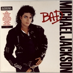 154. JACKSON, MICHAEL-BAD-1987-ПЕРВЫЙ ПРЕСС UK-EPIC-NMINT/NMINT