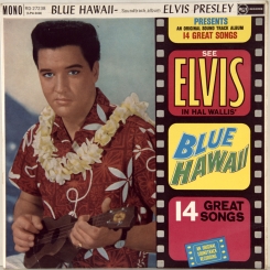 14. PRESLEY, ELVIS- BLUE HAWAII-1961-ПЕРВЫЙ ПРЕСС (MONO) UK-RCA-NMINT/NMINT