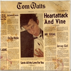 57. WAITS, TOM-HEARTATTACK AND VINE-1980-FIRST PRESS GERMANY-ASYLUM-NMINT/NMINT