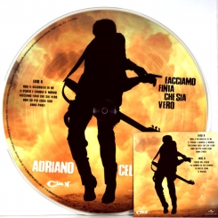 91. ADRIANO CELENTANO-FACCIAMO FINTA CHE SIA VERO-2011- First press ITALY - CLAN-NMINT/NMINT