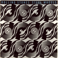 66. ROLLING STONES-STEEL WHEELS-1989-FIRST PRESS UK/EU-HOLLAND-ROLLING STONES-NMINT/NMINT