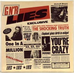 88. GUNS N' ROSES-G N' R LIES-1988-FIRDT PRESS UK/EU-GERMANY-GEFFEN-NMINT/NMINT