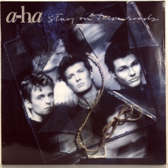 108. A-HA-STAY ON THESE ROADS (+POSTER)-1988-FIRST PRESS UK/EU GERMANY-NMINT/NMINT