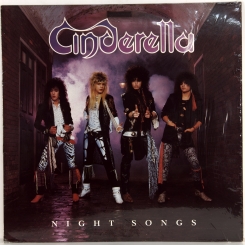 140. CINDERELLA-NIGHT SONGS-1986-ПЕРВЫЙ ПРЕСС UK-VERTIGO-NMINT/NMINT