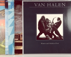 320. LOT 5LP-HARD ROCK-70's/80's years EX+/NMINT