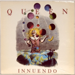 90. QUEEN-INNUENDO-1991-FIRST PRESS ITALY-PARLOPHONE-NMINT/NMINT