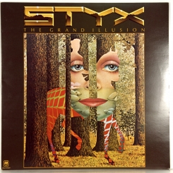 35. STYX GRAND-ILLUSION-1977-ПЕРВЫЙ ПРЕСС UK-A&M-NMINT/NMINT