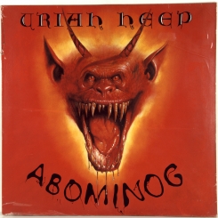 88. URIAH HEEP-ABOMINOG-1982-ПЕРВЫЙ ПРЕСС GERMANY-BRONZE-NMINT/NMINT