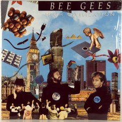 52. BEE GEES-HIGH CIVILIZATION-1991-ПЕРВЫЙ ПРЕСС UK/EU GERMANY-WARNER-NMINT/NMINT