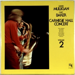 287. MULLIGAN, GERRY/BAKER CHET-CARNEGIE HALL CONCERT VOL.2-1975-ПЕРВЫЙ ПРЕСС USA-CTI-NMINT/NMINT