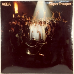 24. ABBA-SUPER TROUPER-1980-ПЕРВЫЙ ПРЕСС SWEDEN-POLAR-NMINT/NMINT