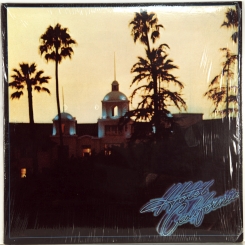 31. EAGLES-HOTEL CALIFORNIA-1976-FIRDT PRESS (CLUB) USA-ASYLUM-NMINT/NMINT