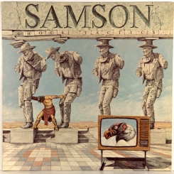 135. SAMSON-SHOCK TACTICS-1981-ПЕРВЫЙ ПРЕСС UK-RCA-NMINT/NMINT