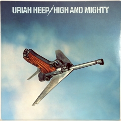 159. URIAH HEEP-HIGH AND MIGHTY-1976-ПЕРВЫЙ ПРЕСС UK-BRONZE-NMINT/NMINT