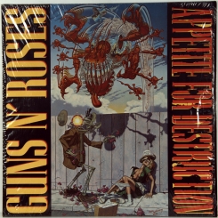 94. GUNS N' ROSES- APPETITE FOR DESTRUCTION-1987-ПЕРВЫЙ ПРЕСС GERMANY-GEFFEN-NMINT-NMINT