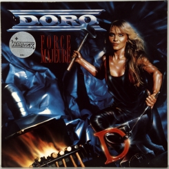 109. DORO-FORCE MAJEURE-1989-ПЕРВЫЙ ПРЕСС GERMANY-VERTIGO-NMINT/NMINT