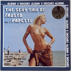 87. FAUSTO PAPETTI- SEXY SAX VOL.2 (2LP'S)-1969-FIRST PRESS FRANCE-DURIUM-NMINT/NMINT
