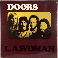 8. DOORS-L.A.WOMAN-1971-ORIGINAL PRESS 1976 UK-ELEKTRA-NMINT/NMINT