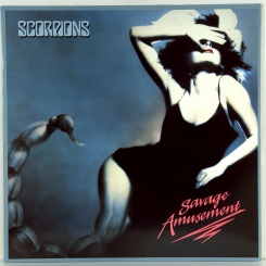 91. SCORPIONS-SAVAGE AMUSEMENT-1988-ПЕРВЫЙ ПРЕСС GERMANY-EMI-NMINT/NMINT