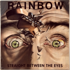 42. RAINBOW-STRAIGHT BETWEEN THE EYES-1982-ПЕРВЫЙ ПРЕСС (ЭКСПОРТ) UK-POLYDOR-NMINT/NMINT