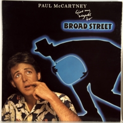 50. MCCARTNEY, PAUL-GIVE MY REGARDS TO BROAD STREET-1984-ПЕРВЫЙ ПРЕСС UK-PARLOPHONE-NMINT/NMINT