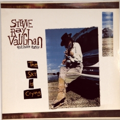 50. VAUGHAN, STEVE RAY AND DOUBLE TROUBLE- THE SKY IS CRYING-1991- ПЕРВЫЙ ПРЕСС UK/EU-HOLLAND-EPIC-NMINT/NMINT