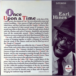 112. EARL HINES -ONCE UPON A TIME-1966-ПЕРВЫЙ ПРЕСС (STEREO) USA-IMPULSE-NMINT/NMINT