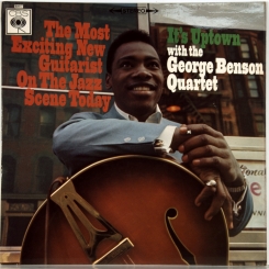 199. GEORGE BENSON QUARTET-IT'S UPTOWN-1966-ПЕРВЫЙ ПРЕСС UK-CBS-NMINT/NMINT