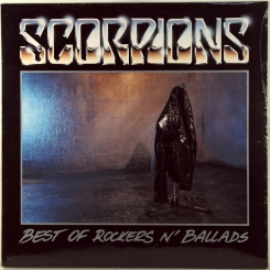 62. SCORPIONS-BEST OF ROCKERS N' BALLADS-1989-FIRST PRESS UK-HARVEST-NMINT/NMINT