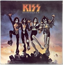 80. KISS-DESTROYER-1976-ОРИГИНАЛЬНЫЙ ПРЕСС 1977 USA-CASABLANCA -NMINT/NMINT