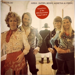 225. ABBA-WATERLOO-1974-FIRST PRESS SWEDEN-POLAR-NMINT/NMINT